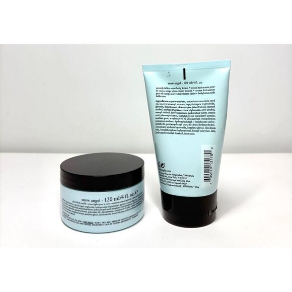 Philosophy Snow Angel 4pc Lot Glazed Body Souffle Cream Lotion - Picture 4 of 4